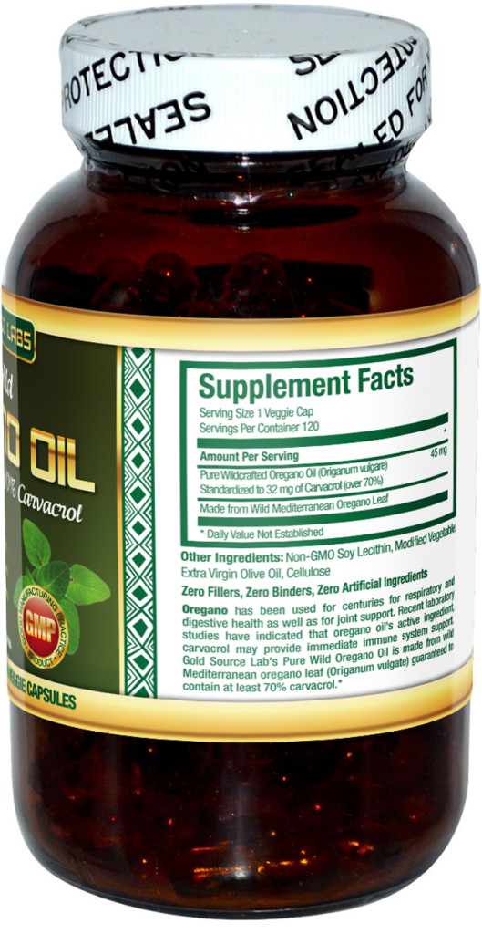 oregano oil supplement